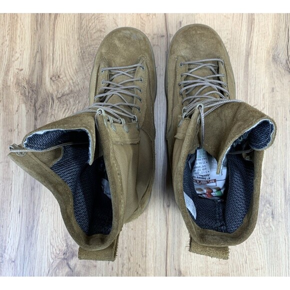 McRae Footwear Tan Combat Military Crewman Boots Gore tex 11W 8430-01-632-6272 - Picture 12 of 16